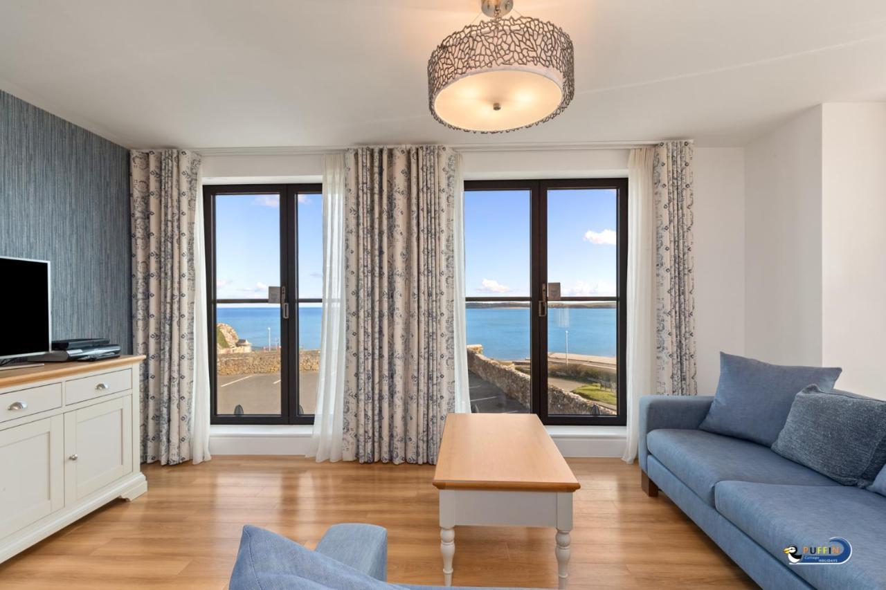 Apartment 8 Waterstone House - Luxury Apartment, Sea Views, Pet Friendly Tenby Zewnętrze zdjęcie