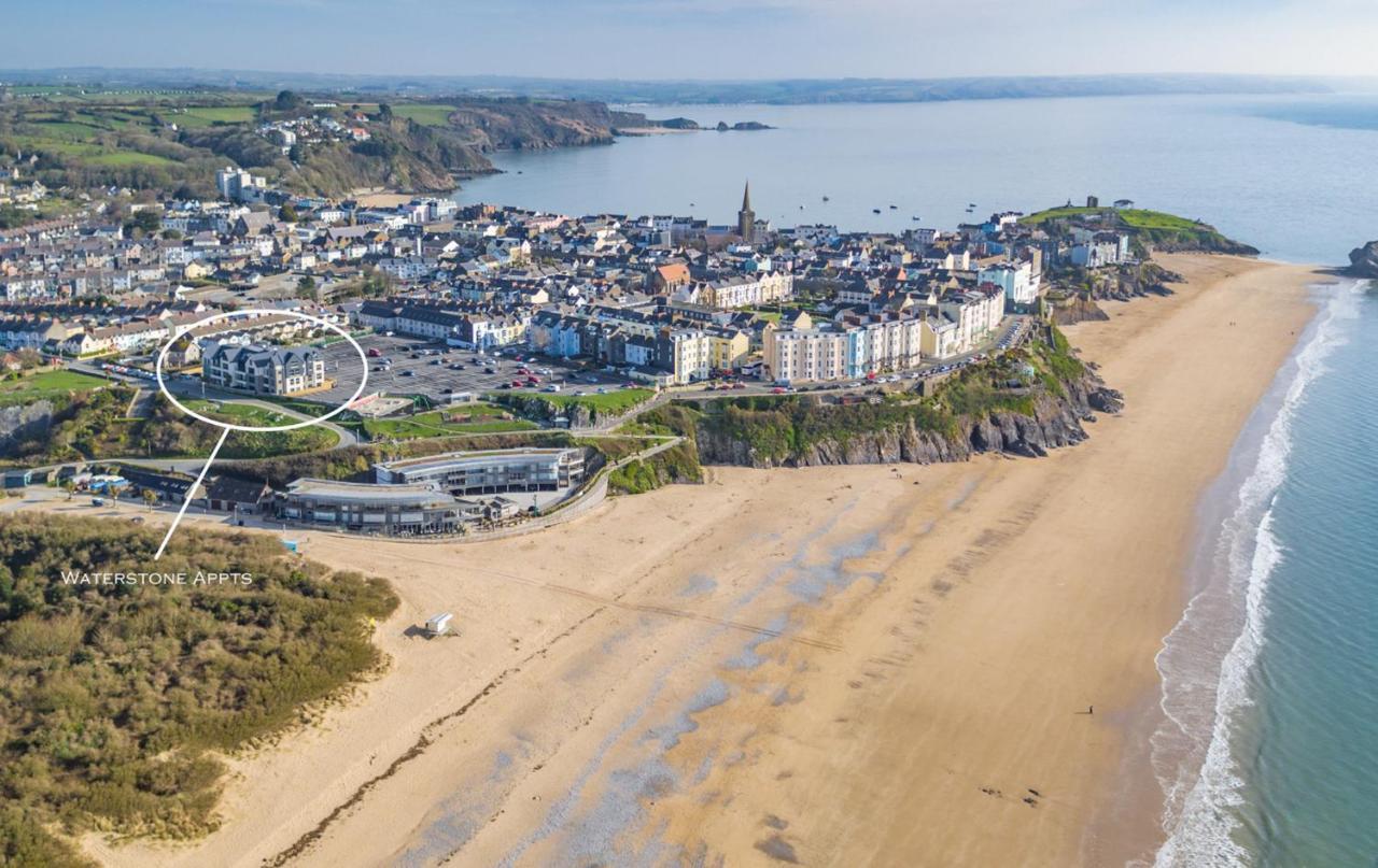 Apartment 8 Waterstone House - Luxury Apartment, Sea Views, Pet Friendly Tenby Zewnętrze zdjęcie